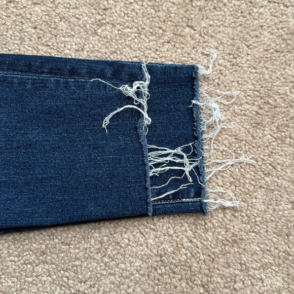 Adriano Goldschmied The Legging Ankle Mid Rise Skinny Raw Hem Jeans Size 29 - Picture 10 of 10